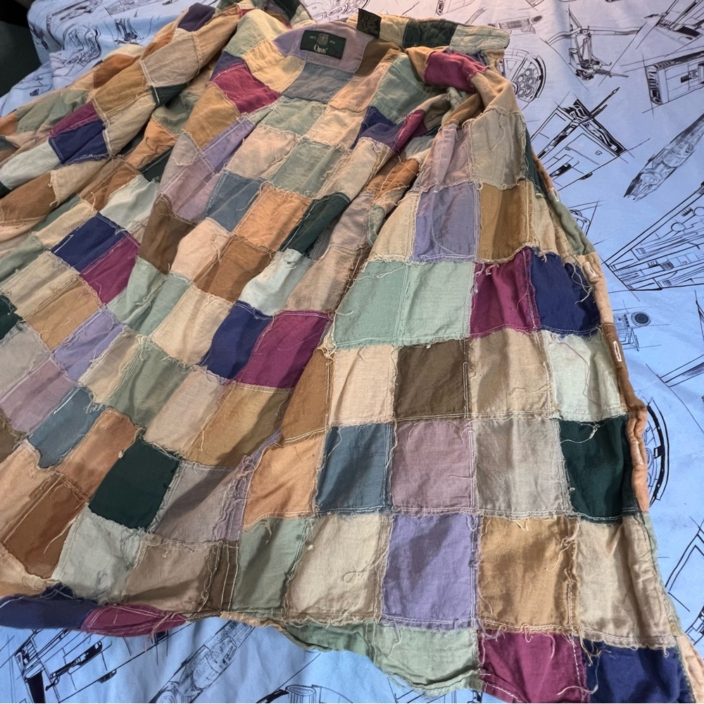 Orvis Patchwork Cotton Button Down Shirt - image 6